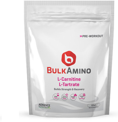 

Advance Nutratech BulkAmino Post-Workout Suppement L-Carnitine L-Tartrate EAA (Essential Amino Acids)(500 g, Unflavored)