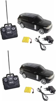 

Kanchan Toys Remote Control Car For Kids Pack Of 2(Black)