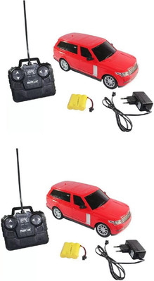 

Kanchan Toys Remote Control Car For Kids Pack Of 2(Red)