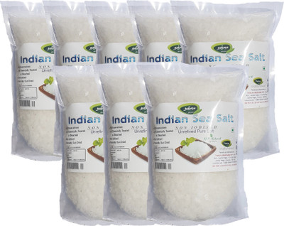 

THANJAI NATURAL Thanjai Natural's Indian Non Iodised Sea Salt 8000grams Traditionally Made 100% Natural Sea Salt(8 kg, Pack of 8)