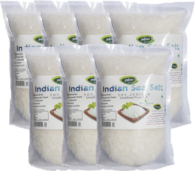 

THANJAI NATURAL Thanjai Natural's Indian Non Iodised Sea Salt 7000grams Traditionally Made 100% Natural Sea Salt(7 kg, Pack of 7)