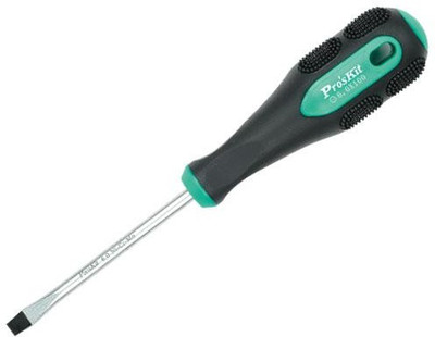 Proskit Pro-Soft Screwdriver(-6 6x100mm) Standard Screwdriver(Pack of 1)
