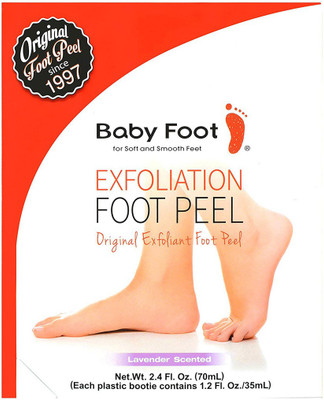 

Baby Foot Exfoliant Foot Peel, Lavender Scented, 2.4 Fl. Oz. Scrub(70 ml)