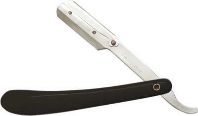 

Fllik Professional Salon / Barber Shaving Razor for Men and Boys (Black Silver)