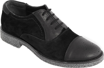 TZARO Corporate Casuals Shoes For Men(Black , 41 Euro)