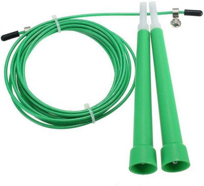 

HAWKISH PREMIUM QUALITY SKIPPING ROPE Speed Skipping Rope(Green, Length: 18 inch)