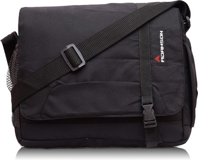 

Adamson Men & Women Casual Black Polyester Sling Bag