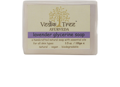 

VEDIKTREE Ayurveda Lavender Pure Glycerine Soap, 100g(100 g)