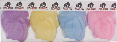 

Pick4you HIPPO Glycerine Based Homemade Skin Friendly Fragranced Designer Soap set of 4(400 g, Pack of 4)