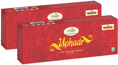 

Anuspa Uphaar Gift Set Exclusive Pack Of 3 Wellness Soaps (100gm Each) Containing Natural Herbs - Set Of 2(2 g, Pack of 3)