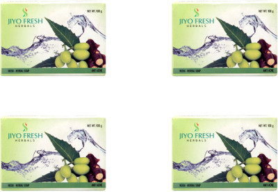 

Jio Fresh Neem Herbal Soap(100 g, Pack of 4)