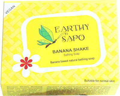 

Earthy Sapo Banana Shake Bathing Soap(100 g)