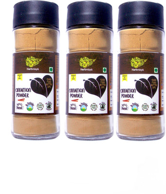 

herbnaya Tasty Cinnamon Powder Pack of 50gm (Pack of 3)(3 x 16.67 g)