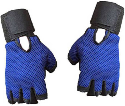 

LS Letsshop GYM GLOVES Weight lifting wrist support Gym & Fitness Gloves (, Blue) Gym & Fitness Gloves (, Blue