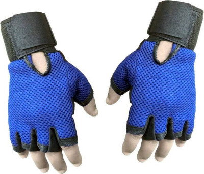 

LS Letsshop Gym & Fitness Gloves (Blue) Gym & Fitness Gloves (, Blue