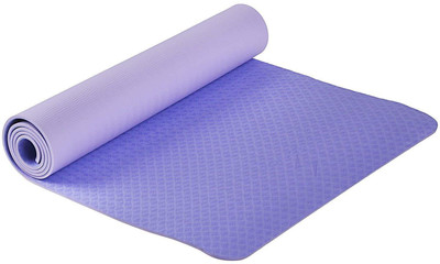

Spinway Anti-skid 6mm Washable & Best Quality with cover bag Purple 10 mm Yoga Mat