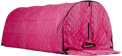 

Kawachi I73-Pink Sleeping Posture Portable Steam Cabin for Steam Sauna Bath to treat Old Aged / Paralytic Patients / Disable in Ayurvedic Panchkarma Therapy (without Steam Generator) - I73 - Pink Portable Steam Sauna Bath(Pink)