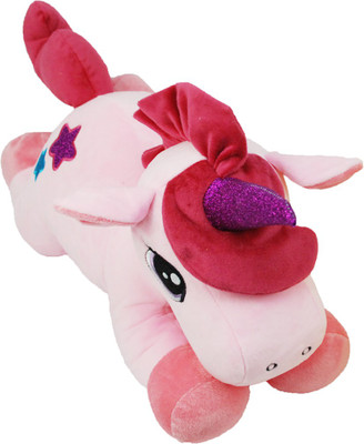 

My Baby Excels Lying Unicorn Plush - Pink 37 CM - 37 cm(Pink)