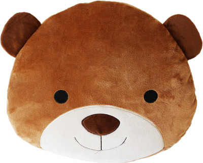 

My Baby Excels Bear Face Plush - Brown 38cm - 38 cm(Brown)