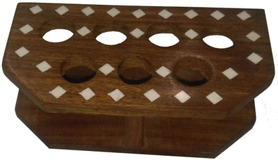 

Craftatoz Lipstick Stand Makeup Vanity Box(Brown)