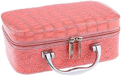 

Antique Buyer vanity box Vanity Boxes, Women Travel Pouch Vanity Box(Pink)