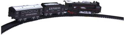 

Nightstar 19 Pcs Train and Track set with 4 Coach for Kids(Minimum age 6yrs)(Multicolor)