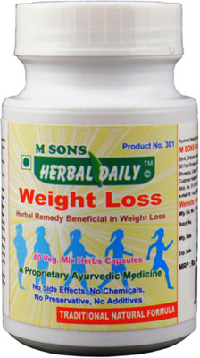 

M SONS Herbal daily Weight Loss(500 mg)