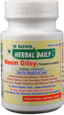 

M SONS Herbal daily Neem Giloy(500 mg)