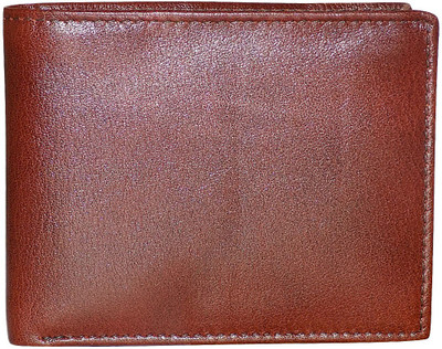 

Kan Men Maroon Genuine Leather Wallet(5 Card Slots)