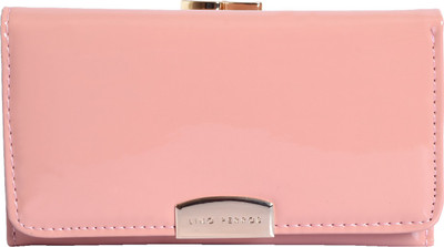 

Lino Perros Women Casual Pink Artificial Leather Wallet(7 Card Slots)