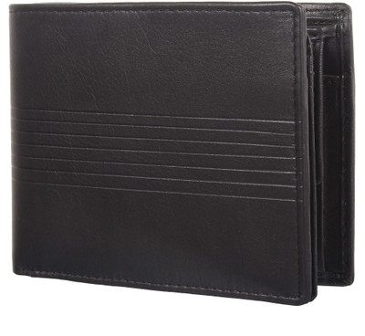 

Jungler Men Black Genuine Leather Wallet(8 Card Slots)