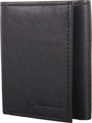 

Jungler Men Casual Black Genuine Leather Wallet(7 Card Slots)