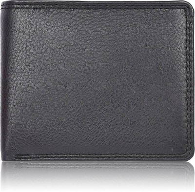 

TWINSTAR Men Black Artificial Leather Wallet(11 Card Slots)