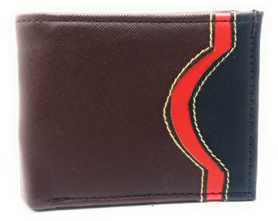 

Mumtaz & Son's Men Brown Artificial Leather Wallet(5 Card Slots)