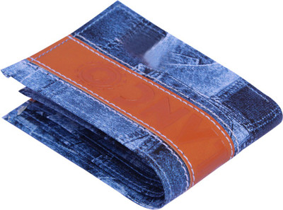 

Ecommall Boys Casual Blue, Brown Artificial Leather Wallet(5 Card Slots)