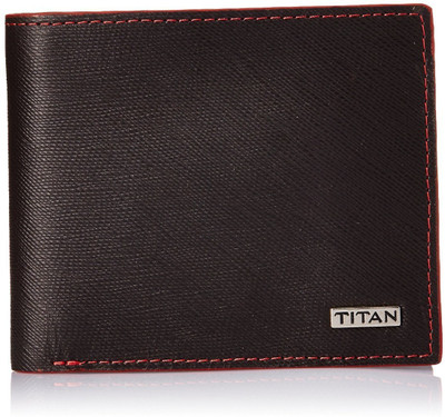 

Titan Men Brown Genuine Leather Wallet(6 Card Slots)