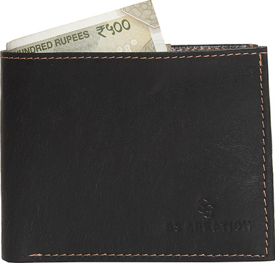 

SS CREATION Men Casual Black Genuine Leather Wallet(3 Card Slots)