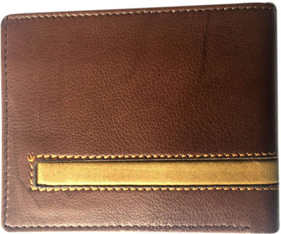 

Jarzi Joris Men Brown Genuine Leather Wallet(6 Card Slots)