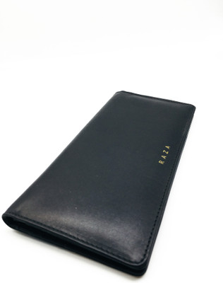 

Raza Women Black Genuine Leather Wallet(14 Card Slots)