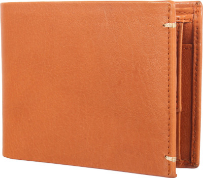 

Jungler Men Brown Genuine Leather Wallet(8 Card Slots)