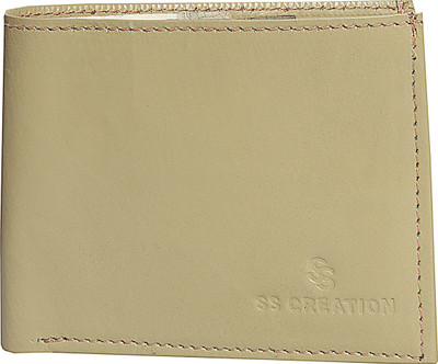 

SS CREATION Men Green Genuine Leather Wallet(5 Card Slots), Saad