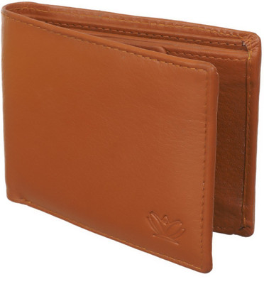 

SHIHANG Men Casual, Formal Tan Genuine Leather Wallet(6 Card Slots)