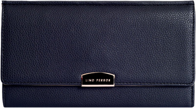 

Lino Perros Women Black Artificial Leather Wallet(5 Card Slots)