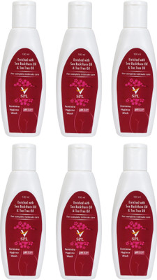 

VSPL Feminine wash Sea Buckthorn Oil Each 100ml Intimate Wash(600 ml, Pack of 6)