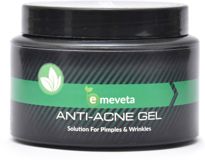 

Emeveta Anti Acne Face Skin Gel For Pimple free Aloe Vera Neem and Turmeic Extract(100 g)