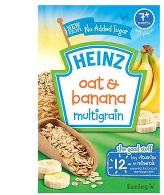 

Heinz Oat & Banana Multigrain - 120g (Pack of 6) Cereal(720 g, Pack of 6, 6)