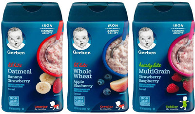 Gerber Cereal Combo 227g (8oz) (Pack of 6) - Assorted Options 38 Cereal(1362 g, Pack of 6, 6)