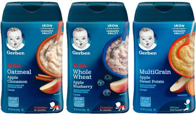 

Gerber Cereal Combo 227g (8oz) (Pack of 6) - Assorted Options 31 Cereal(1362 g, Pack of 6, 6)