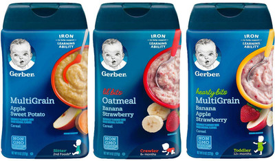 

Gerber Cereal Combo 227g (8oz) (Pack of 6) - Options 13 Cereal(1362 g, Pack of 6, 6)