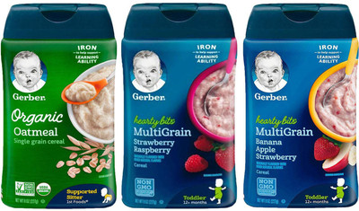 

Gerber Cereal Combo 227g (8oz) (Pack of 6) - Options 7 Cereal(1362 g, Pack of 6, 6)